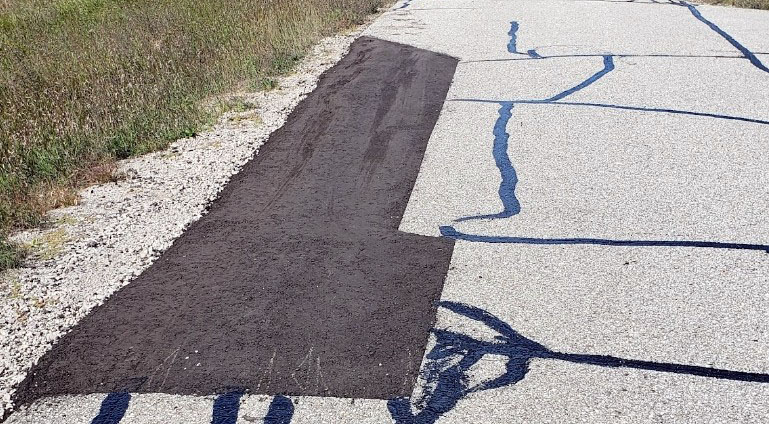 Hot Asphalt Patching